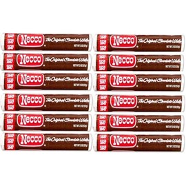 Original Chocolate Wafers 12 Count Classic Nostalgic Candy | 2 oz Rolls Individually Wrapped Old-Fashioned Chocolate Treat