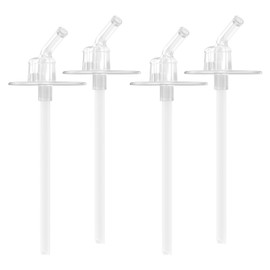 Thermos Replacement Straws for 12 Ounce Funtainer Bottle, Clear, 2 Count