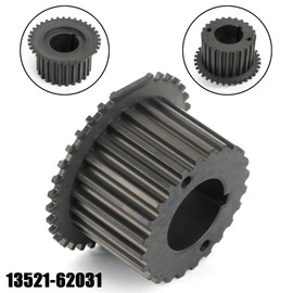 Topteng Cramkshaft Timing Pully Gear 13521-62031 for To-yo-ta Tundra 3.4 V6 2000-2004, Tacoma 3.4 V6 1995-2004, 4Runner 3.4 V6 1996-2002