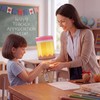 Gerrii 9.84 Inch Pencil Lamps Rechargeable with Wooden Base and