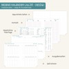 BEZEND Calendar 2025 2026 Weekly Planner A4, 18-Month Book Calendar