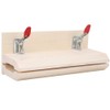 Stitching Pony Horse Leather Clamp, Hand Stitched Horizontal Leather Craft