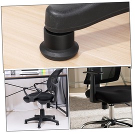 WOONEKY 15pcs Office Chair Glides for Carpet High Profile Desk Chair Wheel Stoppers Durable to Protect Floors from Scratches Casters