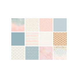 Paper Boutique Pastel Dreams-Paper Pad, Multicoloured, 12x12 inches