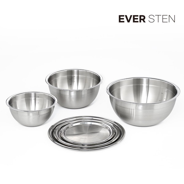 Eversten mixing bowl cover set 6p (850ml, 1500ml, 3000ml) /