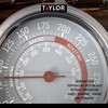 TAYLOR TYPTHOVEN Pro Oven Thermometer, Stainless Steel, 9 x 8.5