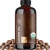 Aceite de Ricino Orgánico Maple Holistics Organic Castor Oil, Cold-Pressed,