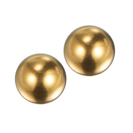 Kozelo 2pcs Brass Precision Balls - [5/8 Inch] Round for Bearings Bushings Valves Use