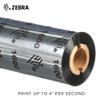Zebra Standard Black Wax Ribbon for Thermal Transfer Desktop Printers