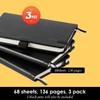 NIRMIRO (3 Pack) Pocket Notebook Journal, Hardcover Small Mini Notebooks