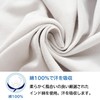 [Egret Knit] Q0015T-E Nursing Briefs, 100% Cotton, Water Absorbing Pad,