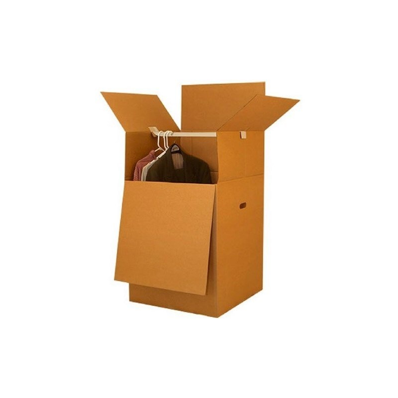 Shorty Wardrobe Moving Boxes (1 Piece) 20" x 20" x