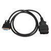 Adaptador de Cable OBD2, Conector de Cable OBDII de 16