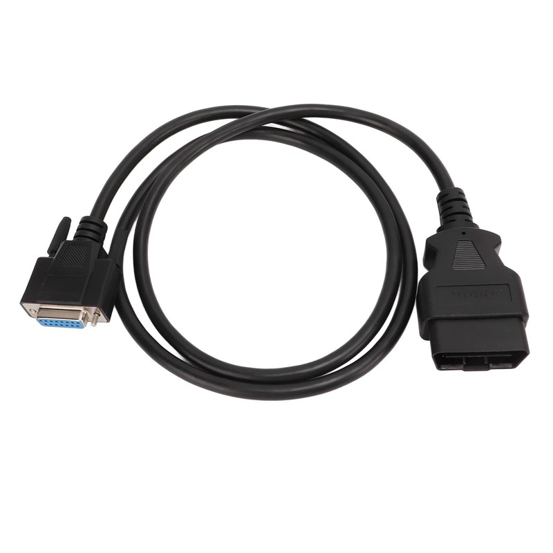 Adaptador de Cable OBD2, Conector de Cable OBDII de 16