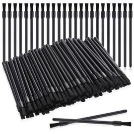 100 Pcs Disposable Makeup Brushes Lip Brushes Disposable Nail Polish Brushes Lip Brushes Lip Wand Disposable Applicators Lipstick Lip Gloss Wands Multifunctional Makeup Brushes for Women