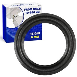 Gasket for Tank Toilet Cistern Ø 83,5 – Ø 56 mm Height of 6 mm Made of Flexible PVC - MONTERAL