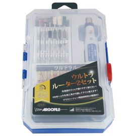 Simple Hand Router Set Ultra Router 2 ULC280 (18,000 Rotations), Includes Tip Tools and Drill Bits