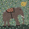 1.2x1.2cm (12/25 inch) Square Ceramic Mosaic Mosaic Tiles,1.1lb Ceramic Mosaic