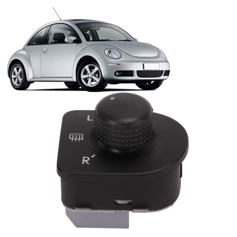 Side Mirror Switch 1J1959565F Sensitive ABS Rearview Mirror Control Button