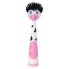 Vigar Moo Cow-Shaped Soap Dispensing Dish Brush, Dish Brush with