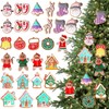 Christmas Hanging Ornaments Set of 28, Christmas Ornaments with Strings,