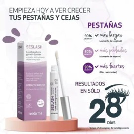 Sérum Serum activador de pestañas y cejas Sesderma Seslash díanoche de 5mL                                                                            