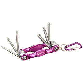 Takagi FDW-140 M&M Folding Wrench Hex Robe, Set of 6