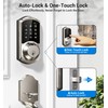 Veise Fingerprint Smart Lock for Front Door, 7-in-1 Keyless Entry