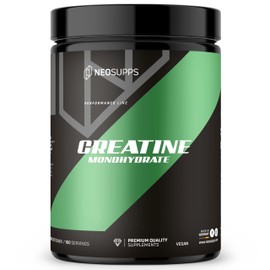 Neosupps - Creatine | Hochwertiges Creatine Pulver für Kraftzuwand und den Muskelaufbau (Monohydrate, 500g)