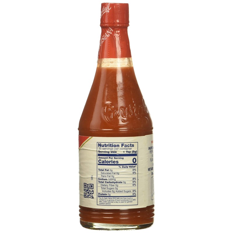 Crystal Hot Sauce Extra Hot 6.0 OZ (Pack of 2)