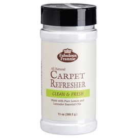 Fabulous Frannie All Natural Ingredients No Synthetics Lemon - Lavender Scent Carpet Refresher made with Pure Essential Oils 13 Ounce (Pack of 1)