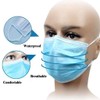 LXHg 3-ply Disposable Balaclavas With Elastic Ear Loops - Balaclavas