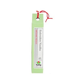Tulip Embroidery Needles, Silver, One Size