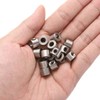 sourcing map 15pcs Set Screw Collars 5mm Bore Shaft Collars,