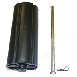 532176066, 179127, 27 Deck Roller, Rod, & Pin Set Compatible with Husqvarna, Poulan, Craftsman 48", 54" Lawn Mower 532176066 176066 532179127 179127 539107612