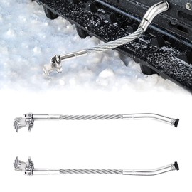 KEMIMOTO 4Pcs Snowmobile Ice Scratcher Kit Compatible with Polaris Arctic Cat Ski-doo Reverse and Non-Reverse Gear Equipped Universal Snowmobiles Scratchers with Claw Replacement Accessories 2 Set
