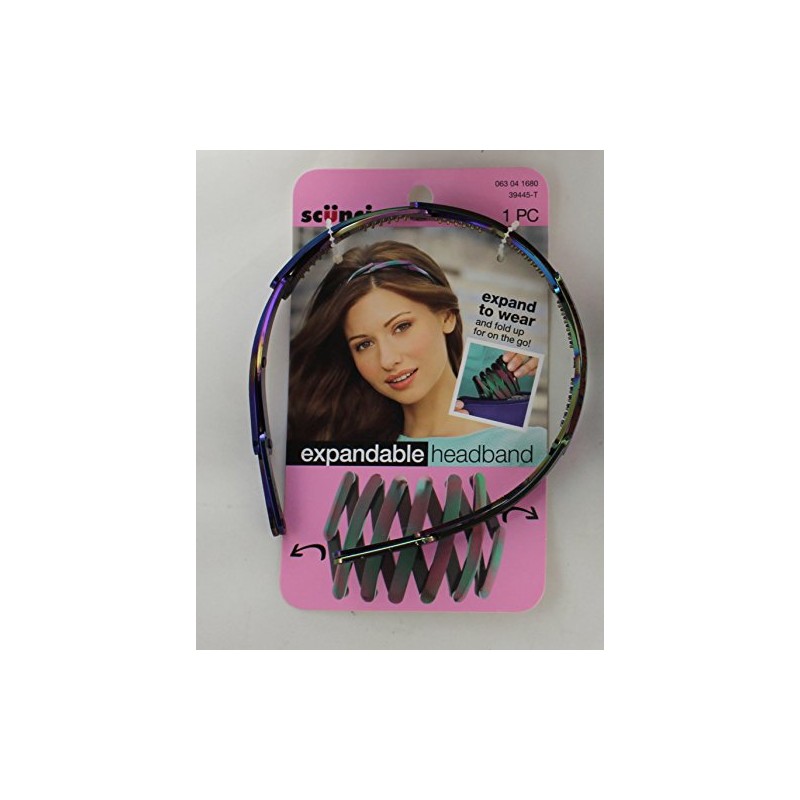 Scunci Expandable Head Band - One Size, Polyester Blend, Female,