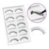 Veraly 20 Pares Pestañas Práctica Extensiones Maquillaje Lashista Color Negro