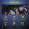 Nilight SPST Multi Purpose Relay 12V 5 Prong Fuel Pump
