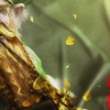 St Patricks Day Flag with Leprechaun and Gold - St