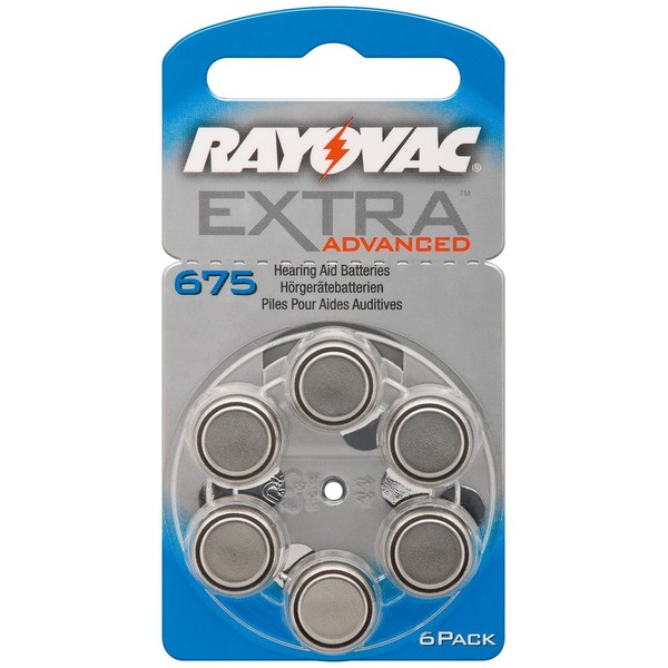 Rayovac Typ 675 Extra Advanced Hörgerätebatterie