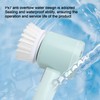 Soap Dispenser Cleaning Scrub Brush Pot Dish Brush with Storage