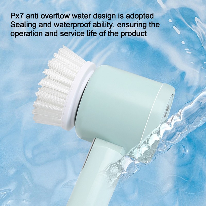 Soap Dispenser Cleaning Scrub Brush Pot Dish Brush with Storage