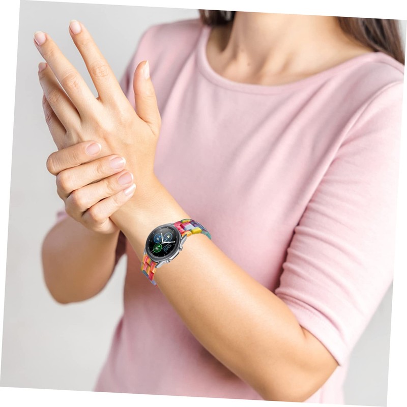 Gatuida Resin Watch Strap for Smart Watch Lightweight Sweat Resistant