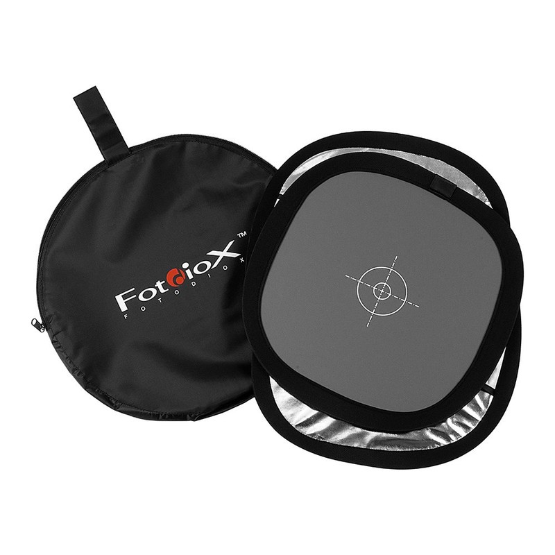 Fotodiox Hand-held Collapsible Tri-fold Reflector and Grey Card/White Balance Digital