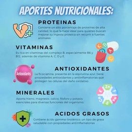 Metacaps Alga Espirulina Azul 180 Capsulas