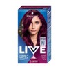 Schwarzkopf Live Colour + Lift Ultra Violet Permanent Hair Dye L76, Pack of 2