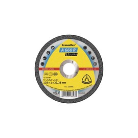 Klingspor 328906 A 660 R Cutting Disc 125 x 1 x 22 23 mm Straight (Pack of 25)