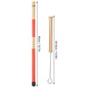 Drum Stick Brush Set Jazz Retractable Metal Wire 19 Beam