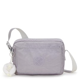 Kipling ABANU M Medium crossbody, Tender Grey (Grey)